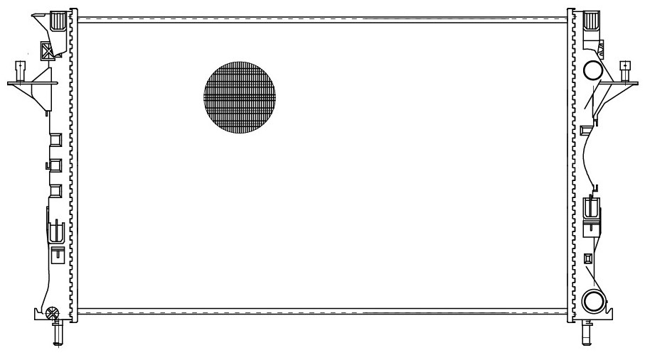 Радиатор охлаждения для автомобилей Laguna (01-)