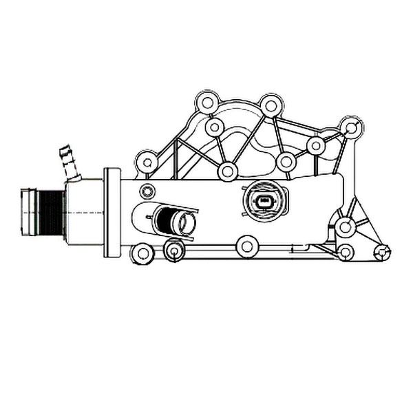 Термостат для автомобилей Laguna II (03-) 1.6i (с корпусом)