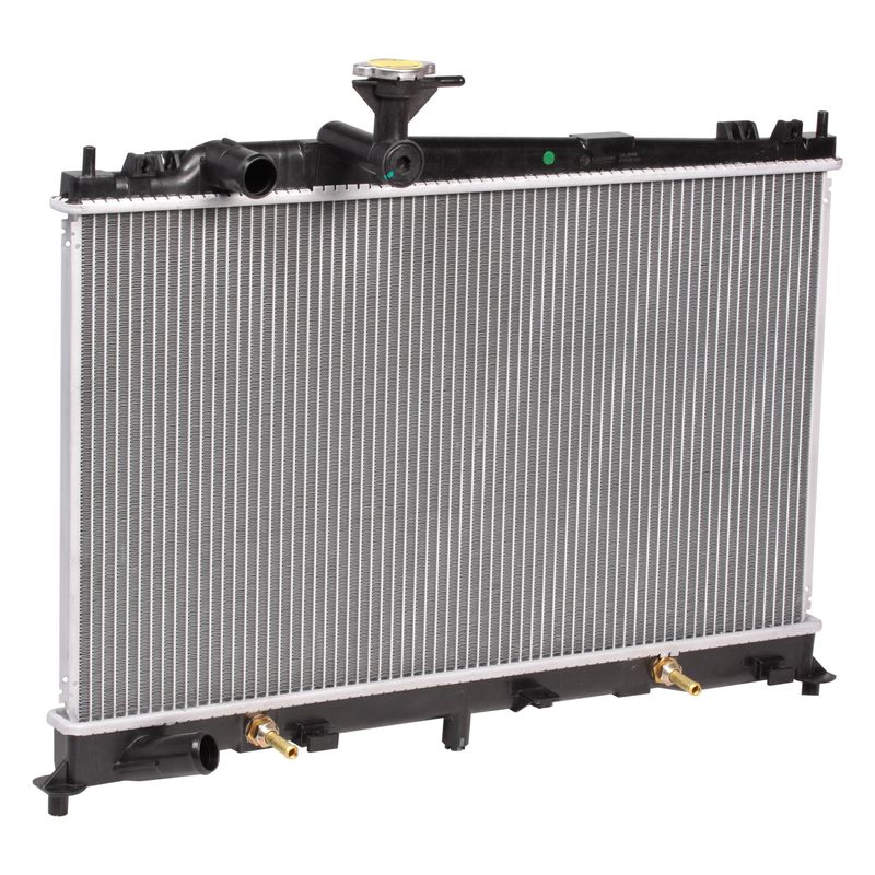 Радиатор охлаждения для автомобилей Mazda 6 (GG) (02-) 2.0i AT (сердц. 678*375мм)