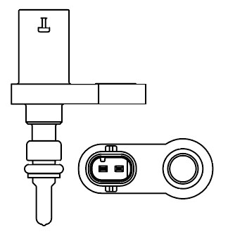 Датчик температуры для а/м Chery/Exeed/Omoda/Kaiyi/Xcite/Tenet/Jetour (в радиаторе охлаждения)