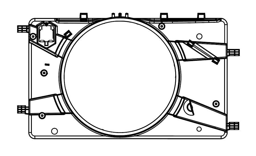 Кожух электровентилятора охлаждения для автомобилей Opel Astra J (10-)/Chevrolet Cruze (09-)