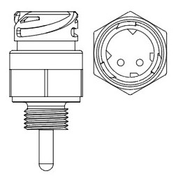Датчик температуры для автомобилей MAN TGX (07-)/TGS (07-)/TGA (00-)