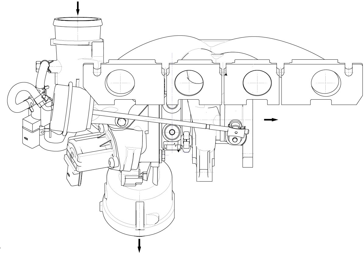 Турбокомпрессор для а/м Audi A4 (07-)/A5 (09-) 1.8T [CDHA;CABB]
