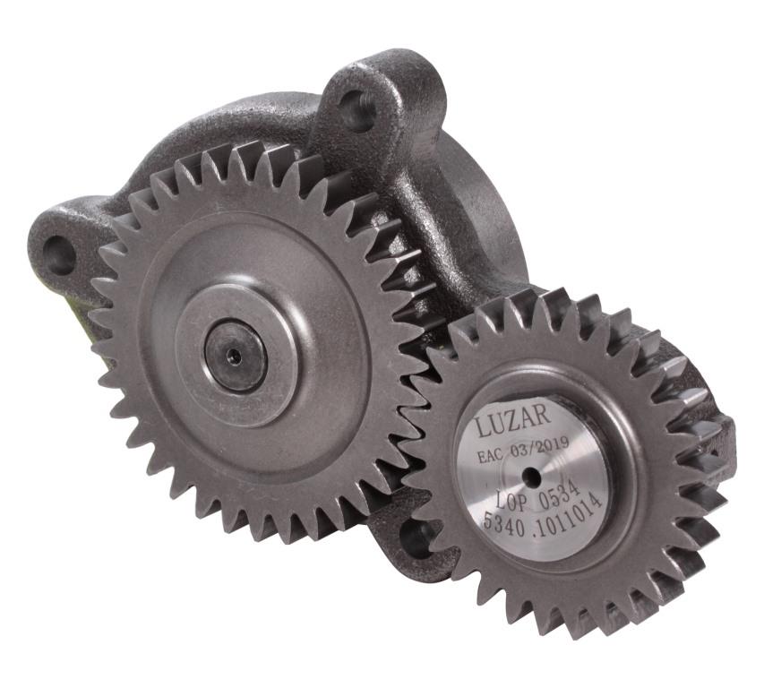 Насос масляный для автомобилей ГАЗон Next, ПАЗ 3204 Вектор/Вектор Next, 4230, ЛиАЗ 4292 с двигателем ЯМЗ-534