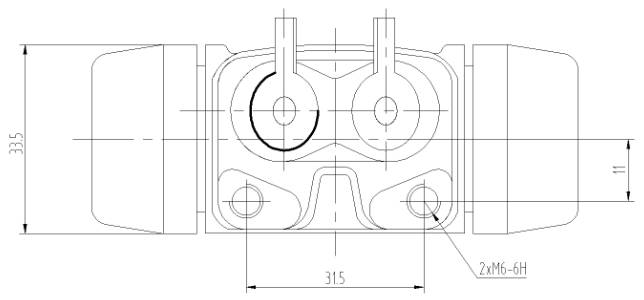 Цилиндр тормозной для автомобилей Hyundai Accent (94-) задний правый d=19мм