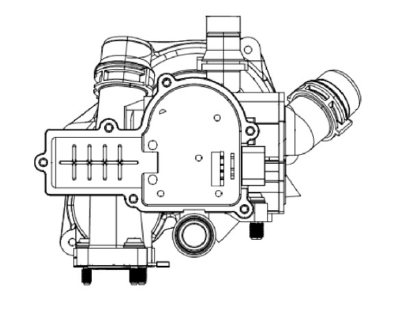 Термостат для автомобилей Skoda Octavia A7 (13-)/Kodiaq (16-)/Audi A6 (C7) (11-)/A4 (B8) (08-)/Q5 (08-) 1.8T/2.0T (с корпусом)