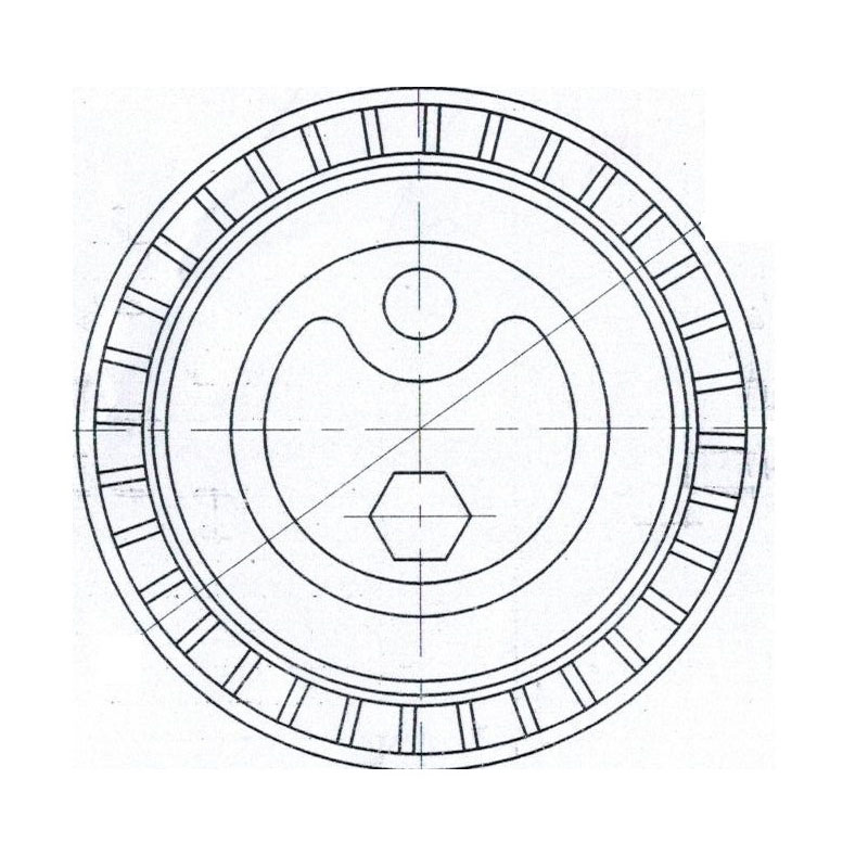 Ролик приводного ремня для автомобилей BMW 3 (E36) (90-)/5 (E34) (87-) 1.6i/1.8i/2.5i/3.2i (натяжной)