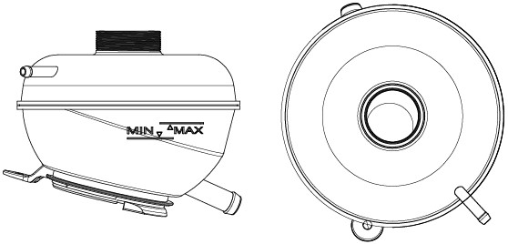 Бачок расширительный охлаждающей жидкости для а/м Land Rover Freelander (97-)