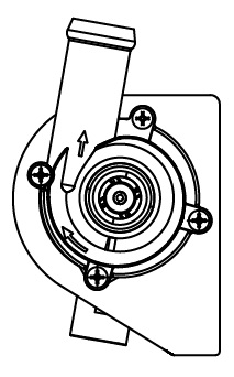 Насос водяной (электрический) для автомобилей Skoda Octavia A5 (04-)/VW Tiguan (08-) 1.4TSi/TFSi