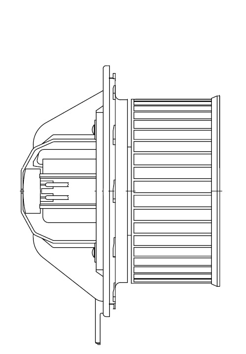 Электровентилятор отопителя для автомобилей BMW 3 (E90) (05-)/X3 (F25) (10-)