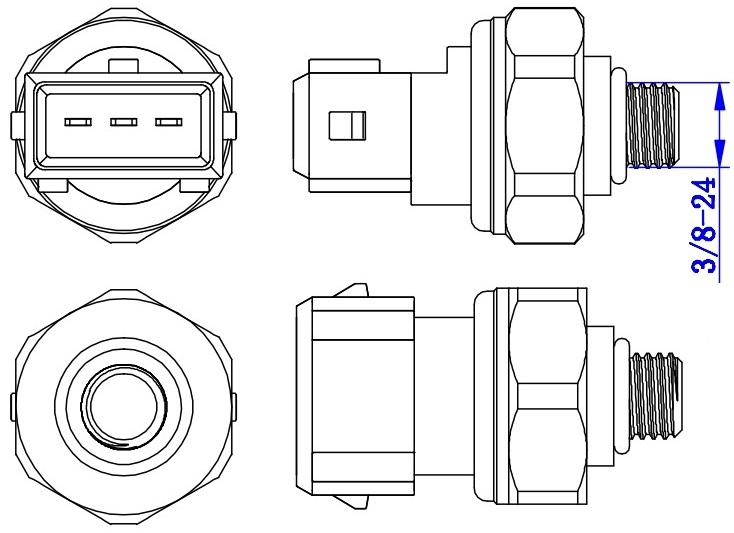Датчик давления хладагента для автомобилей Volvo XC90 (15-)