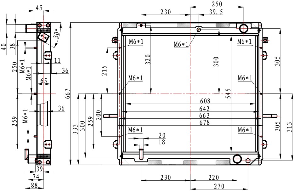 Радиатор охлаждения для автомобилей ГАЗон Next (16-) c двигателем ЯМЗ 534