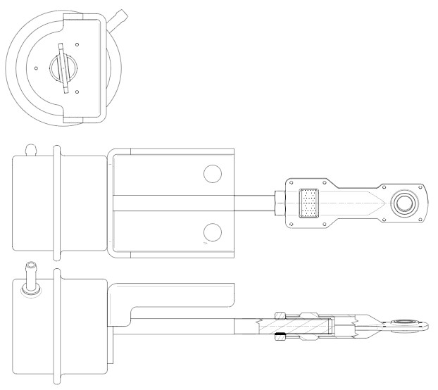 Актуатор турбокомпрессора для а/м ГАЗель Бизнес Cummins ISF2.8 E-3 (тип HE200WG)