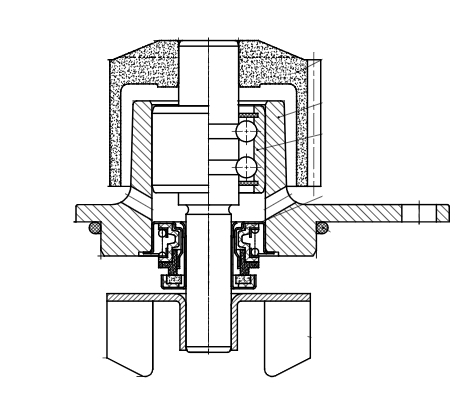 Насос водяной для автомобилей Citroen C3 (03-)/Peugeot 206 (98-) 1.1i/1.4i [TU] (шкив 20 зуб.)
