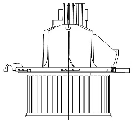 Электровентилятор отопителя для автомобилей Opel Zafira B (05-)