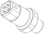 Датчик давления хладагента для автомобилей VW Passat B5 (96-)/Audi A4 B5 (94-)