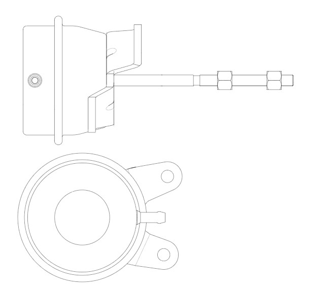 Актуатор турбокомпрессора для а/м VW Tiguan (08-)/Golf VI (09-) 1.4T (тип К03)