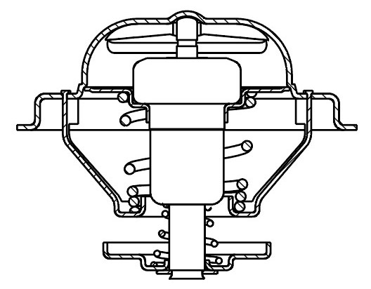 Термостат для автомобилей BMW 3 (E46) (98-)/5 (E34) (88-)/5 (E39) (95-) [M40;M42;M50;M52] (92°С) (термоэлемент)