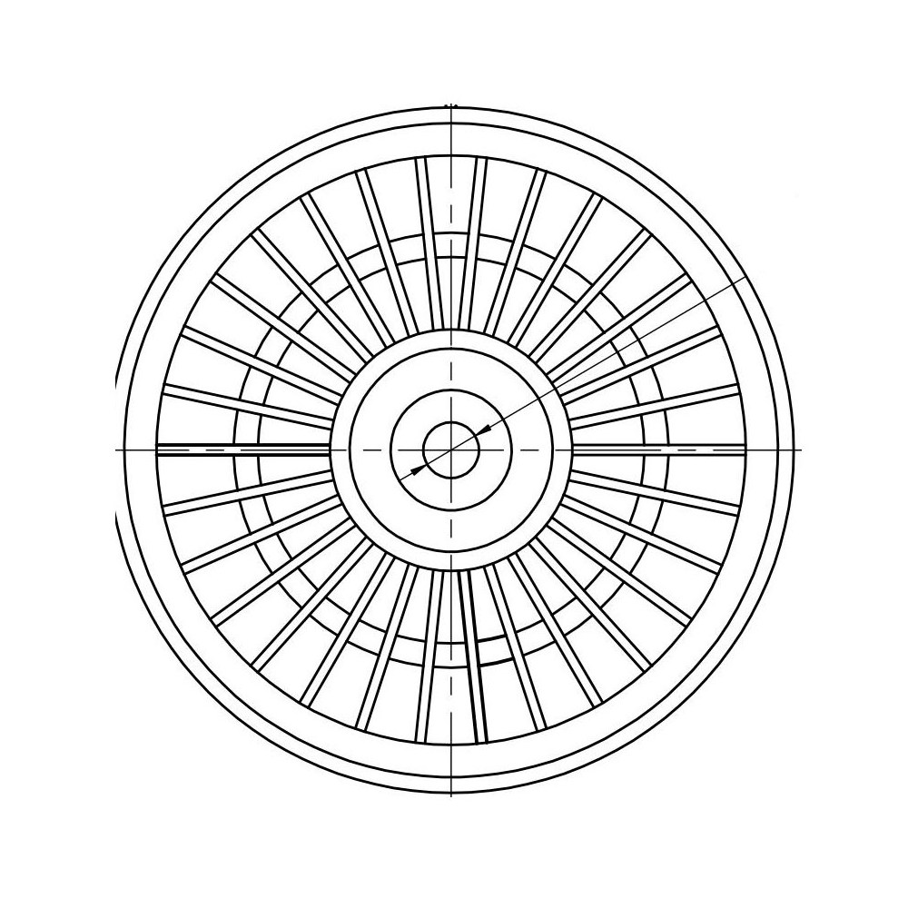 Ролик приводного ремня для автомобилей Volvo S60 (00-) 2.0i/2.4i/2.4d A/C- (опорный)