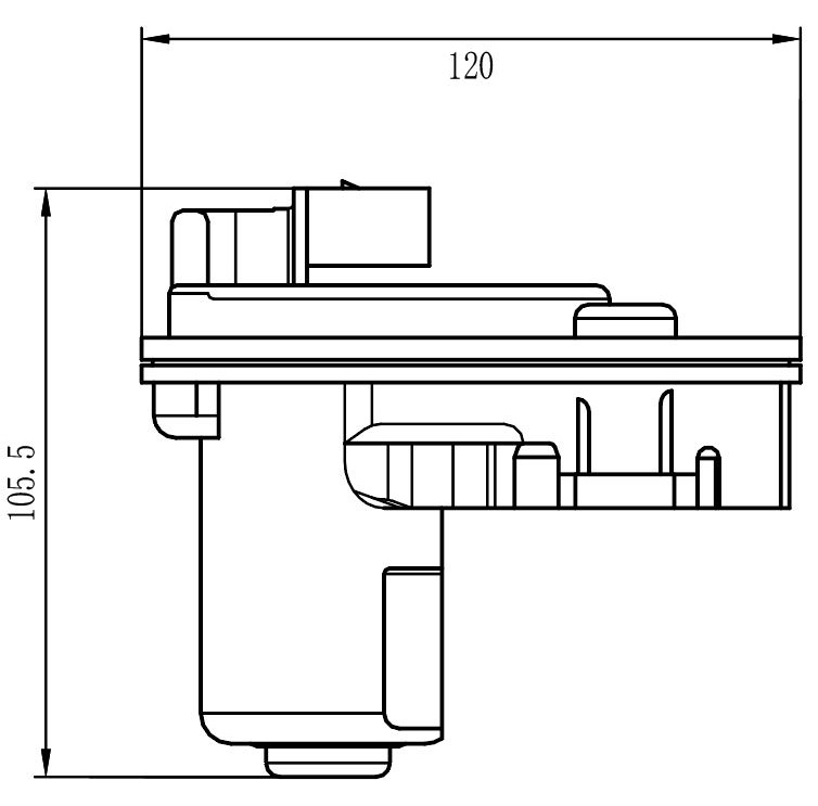 Электродвигатель стояночного тормоза для автомобилей Jetour Dashing (22-)