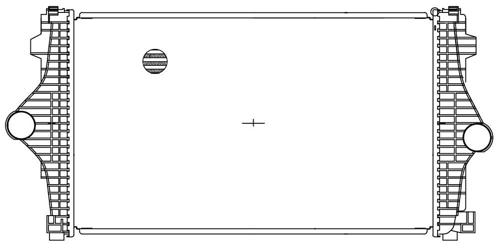 ОНВ (радиатор интеркулера) для автомобилей Sprinter-Benz Classic (13-) Е-5