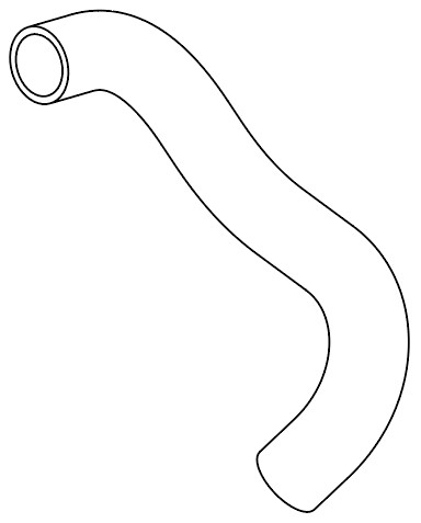 Патрубок охл. для а/м Hyundai Solaris/Kia Rio (17-) 1.4i AT/MT [G4LC] нижн. (EPDM, 1 шт.)