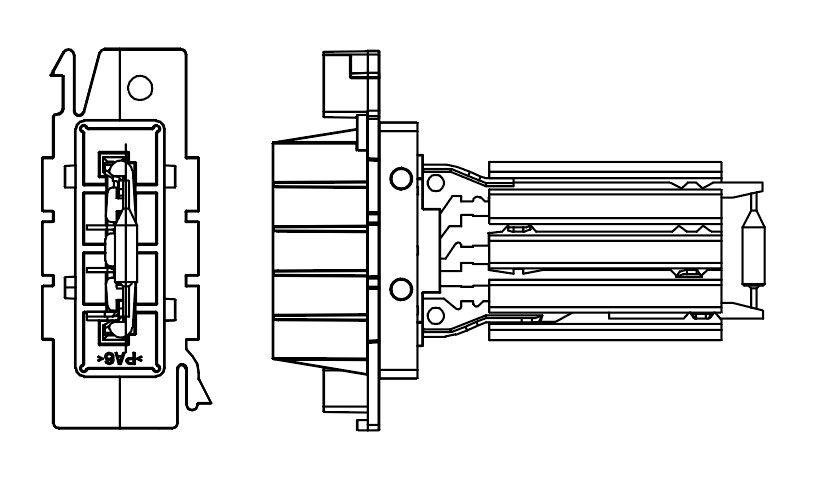 Резистор электровентилятора отопителя для автомобилей Citroen Berlingo II (08-)/Peugeot Partner II (08-)