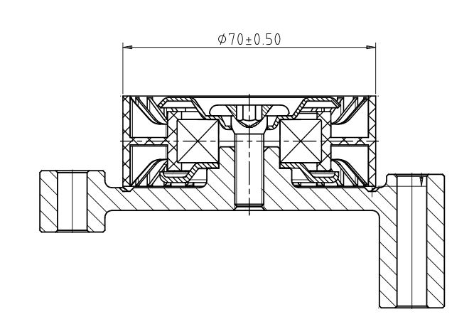Ролик приводного ремня для автомобилей Volvo XC90 (15-) 2.0T Twin Turbo (опорный) одинарный