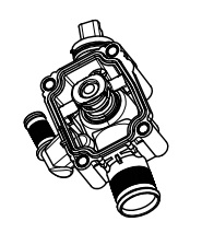 Термостат для автомобилей Peugeot 308 (07-)/Citroen C4 (04-) 1.4i/1.6i (91°С) (с алюминиевым корпусом)