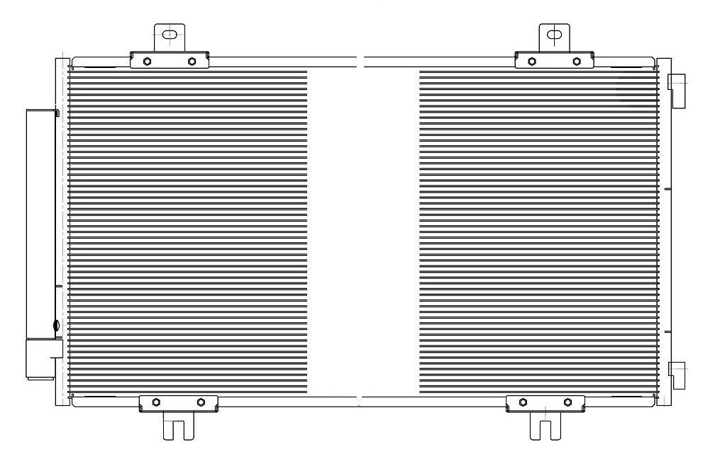 Радиатор кондиционера для автомобилей SX4 II (S-Cross) (13-)/Vitara II (14-) 1.6i