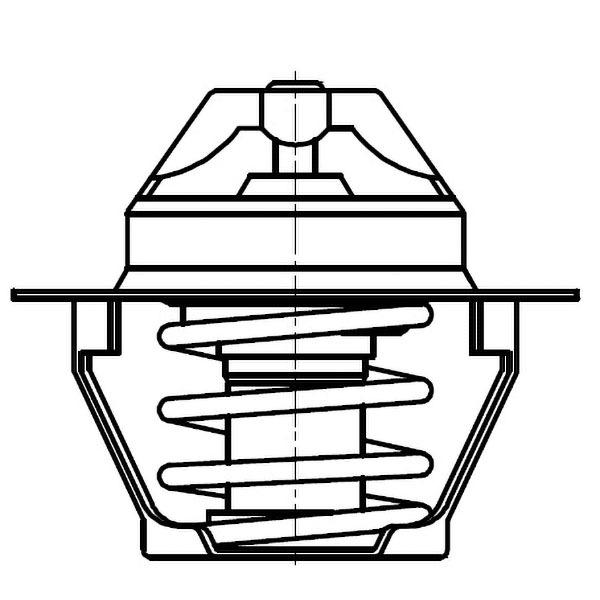 Термостат для автомобилей Лада Largus (12-)/Renault Logan (04-) (термоэлемент) (83°С)