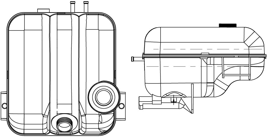 Бачок расширительный охл. жидкости для автомобилей Volvo Trucks FH (93-)/(02-)/(12-)