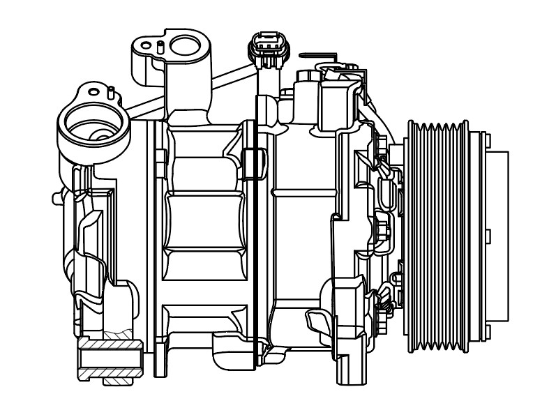 Компрессор кондиционера для автомобилей X1 (E84) (11-)/3 (F30) (11-)