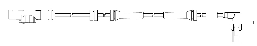 Датчик ABS для автомобилей Лада Vesta (15-) переднего левого/правого колеса