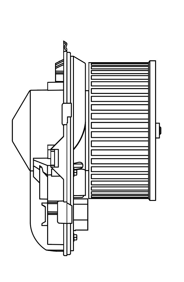 Электровентилятор отопления для автомобилей VW Passat B5 (96-)/Audi A4 B5 (94-) (auto A/C)