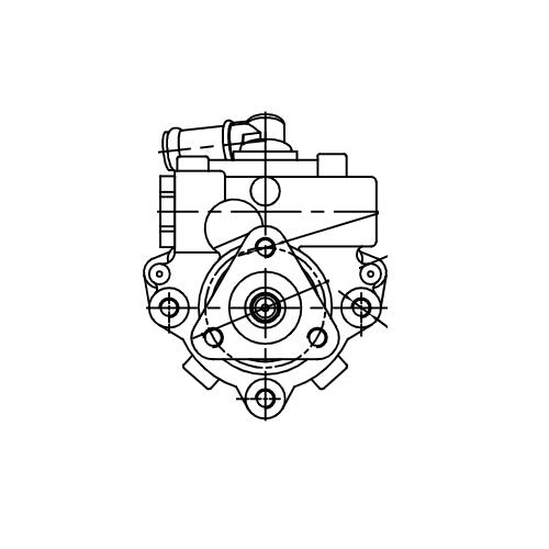 Насос ГУР для автомобилей ГАЗель Бизнес "Cummins" ISF2.8