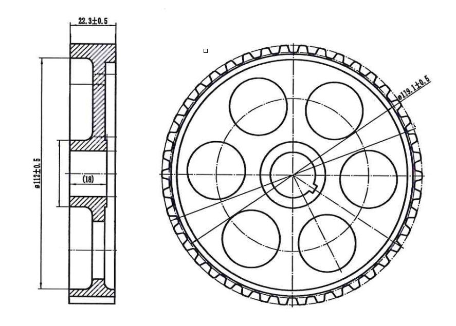 Шкив ГРМ для автомобилей Лада 2108 распредвала