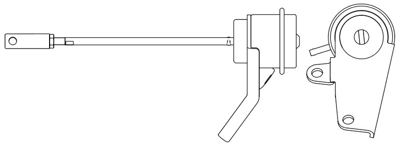 Актуатор турбокомпрессора для а/м Ford Transit (06-) 2.4D (тип TD03)