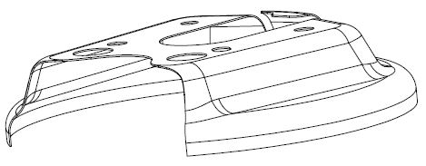 Кожух заднего левого/правого тормозного диска для автомобилей Peugeot 308 (07-) / Citroen C4 (04-)