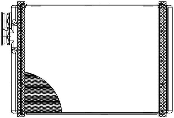 Радиатор отопителя для автомобилей Audi A4 (07-)/A5 (07-)/Q5 (08-)