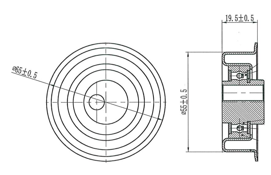 Ролик ГРМ для автомобилей Mitsubishi Galant (87-) 2.0i натяжной