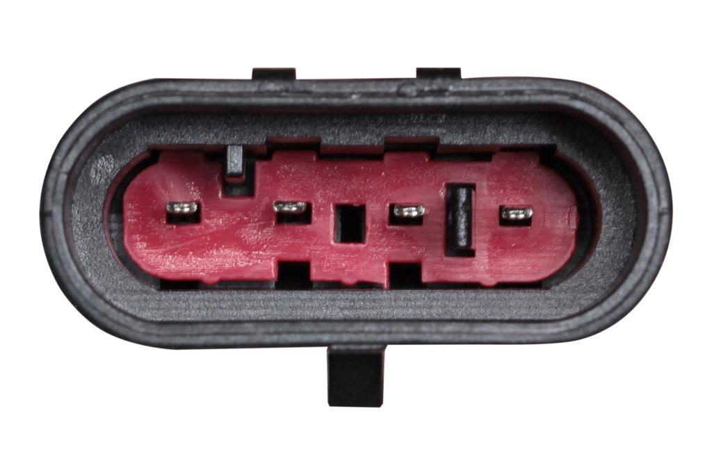 Кран отопителя электрический для автомобилей ГАЗель Next (бессальниковая конструкция)