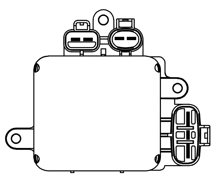 Модуль управления вентилятора охлаждения для автомобилей Toyota Camry (XV40) (07-)/Camry (XV50) (11-) 3.5i