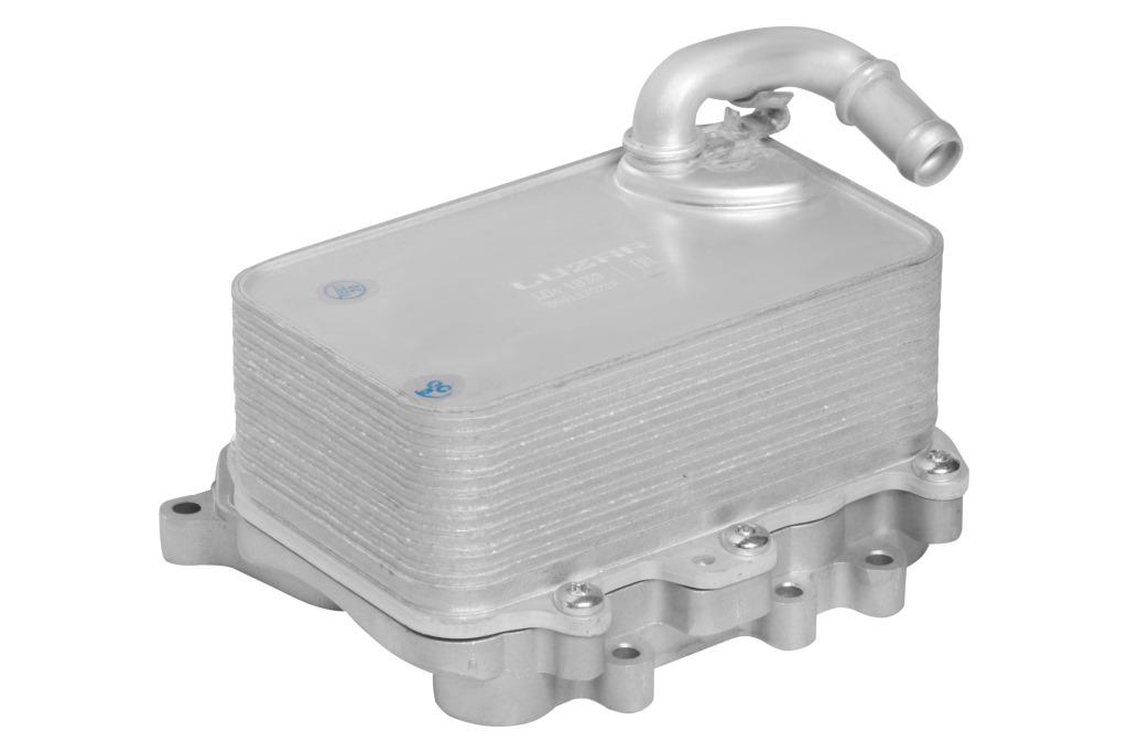 Радиатор масляный в сборе с фланцем для автомобилей Touareg II (10-)/A6 (11-) 3.0D