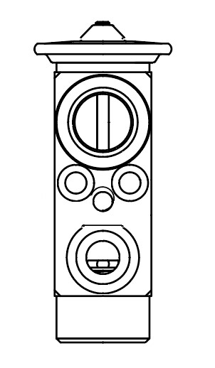Клапан расширительный кондиционера (ТРВ) для автомобилей Focus III (11-)