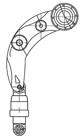 Ролик приводного ремня для автомобилей Changan CS35 (13-) 1.6i (с натяжным механизмом)