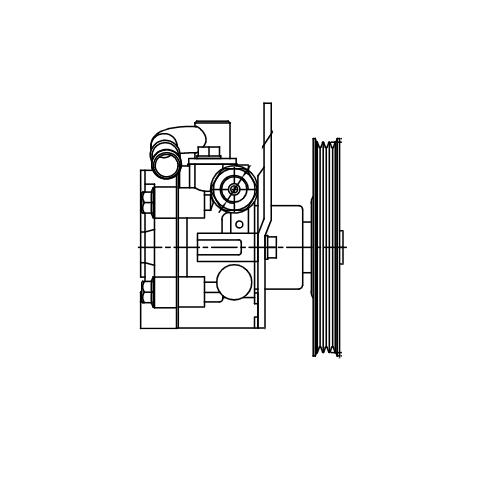 Насос ГУР для автомобилей Nissan Almera Classic (05-)