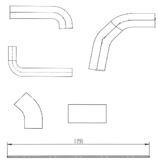 Патрубки охл. для а/м ZAZ-Daewoo Sens (02-) 1.1i/1.3i (EPDM, кмпл., 6 шт.)
