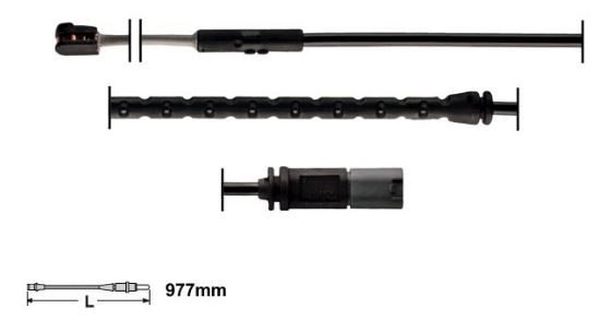 Датчик износа задних тормозных колодок для автомобилей BMW X5 (E70) (07-) / X5 (F15) (13-) / X6 (E71 / F16) (08-) L=1047
