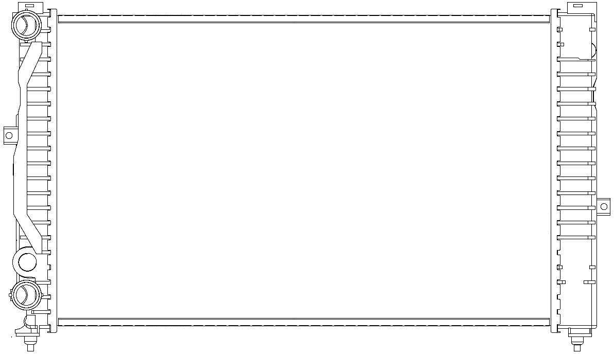 Радиатор охлаждения для автомобилей Passat B5 (96-)/Audi A4 (94-)/A6 (97-) MT